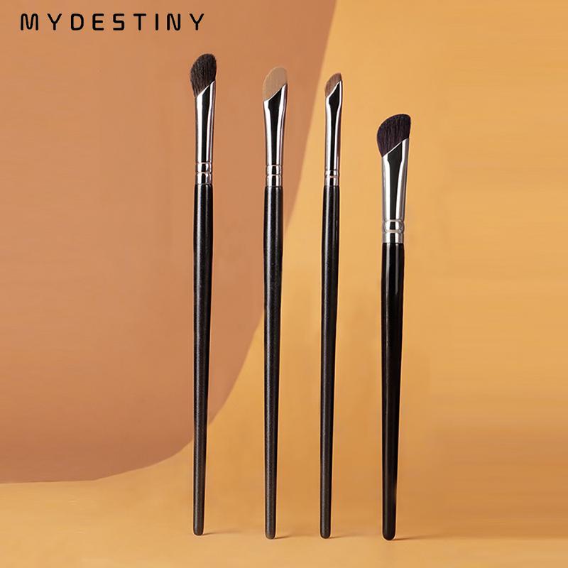 Cọ Trang Điểm Đánh Khối Mũi Kẻ Mắt Hình Vát Xéo My Destiny Lông Tự Nhiên Mềm Mịn