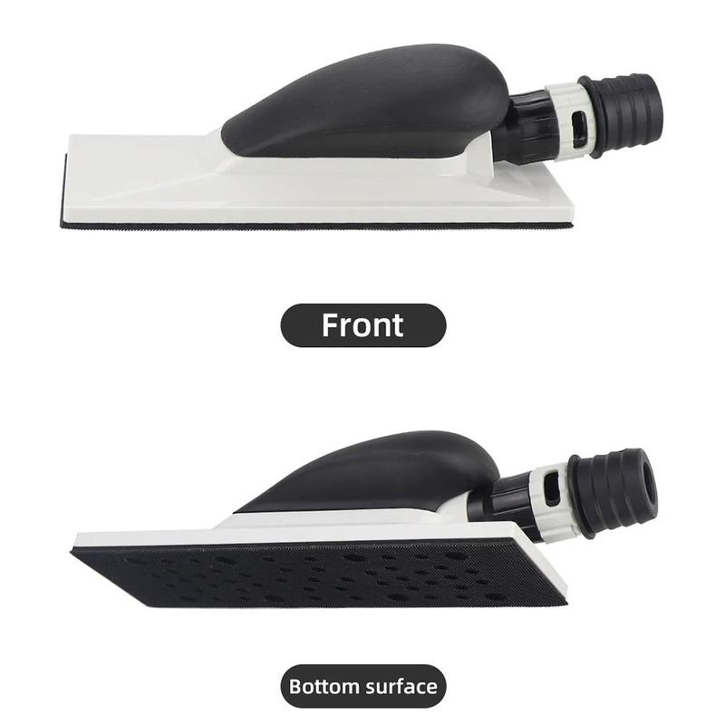 Product Introduction of Easy To Use 125/200/400mm Square Hand Grinding Plate Hook Loop Vacuum Dust Collection Hand Sanding Block Sanding Pad Plastic Polishing Plate Car Repair 15