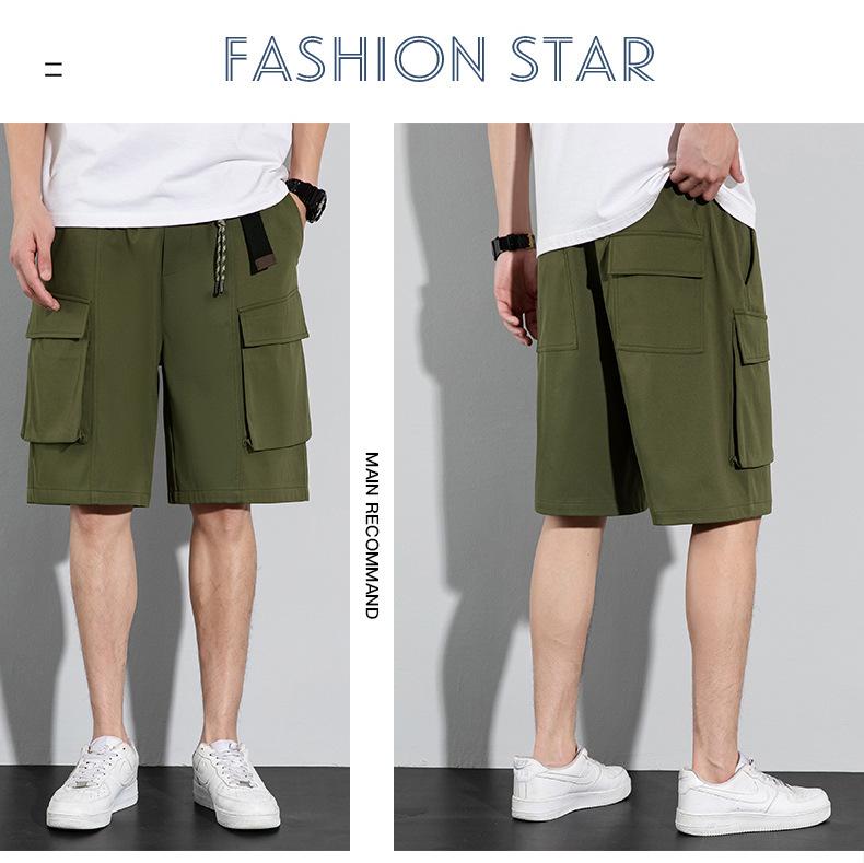 Product Introduction of Men's Summer Casual Shorts - Lightweight Quick-Dry Breathable Cargo Shorts with Pockets |   Loose Fit Workout Gym Shorts |   Trendy Streetwear Fashion for Men (Plus Size Available) 15