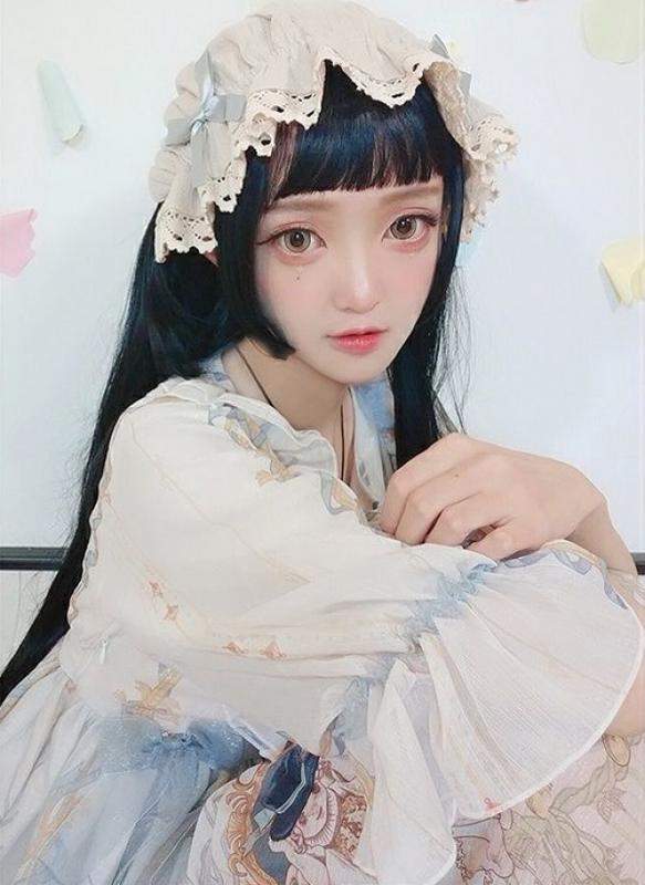 Product Introduction of Princess Qi Bangs Riman Cut Style Long Straight Hair Wig for Women DAIA Wig Layered Hair Extension 1