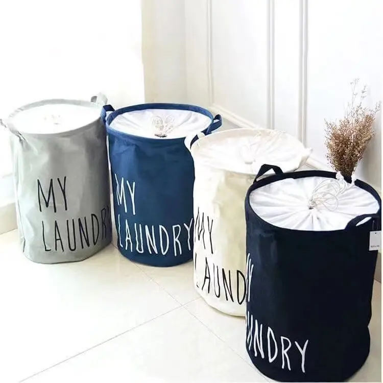 Large Foldable Waterproof Laundry Basket Storage Hamper Toy Storage Bag