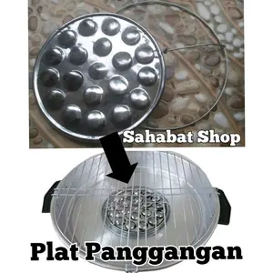 PLAT REFILL PANGGANGAN HAPPY GRILL BESI UNTUK BAKAR PEMANGGANG