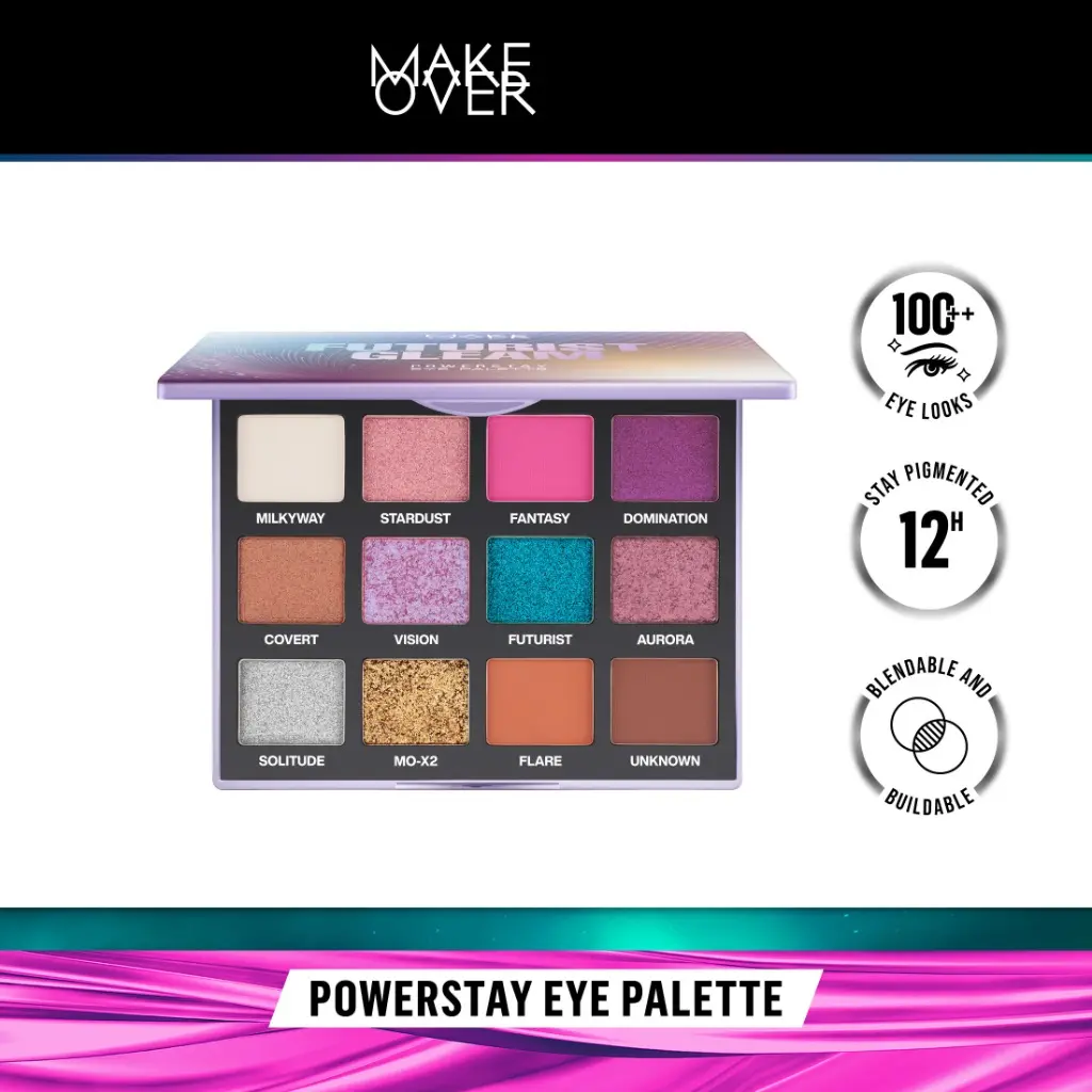 Make Over Powerstay Eye Palette - Eyeshadow Palette