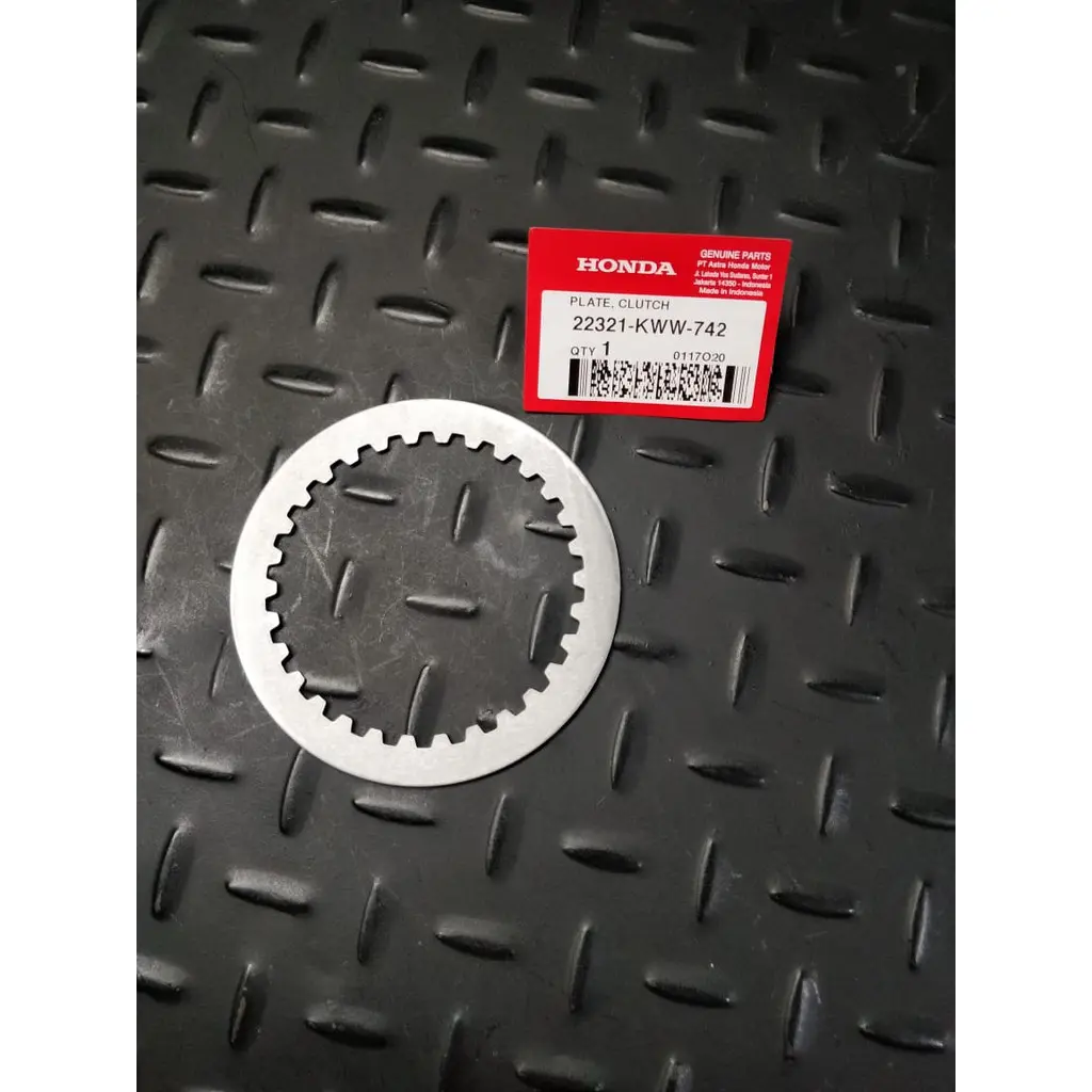 Plate Kopling Honda Revo Fi Sonic 150R Supra GTR New CB150R Streetfire 22321KWW742
