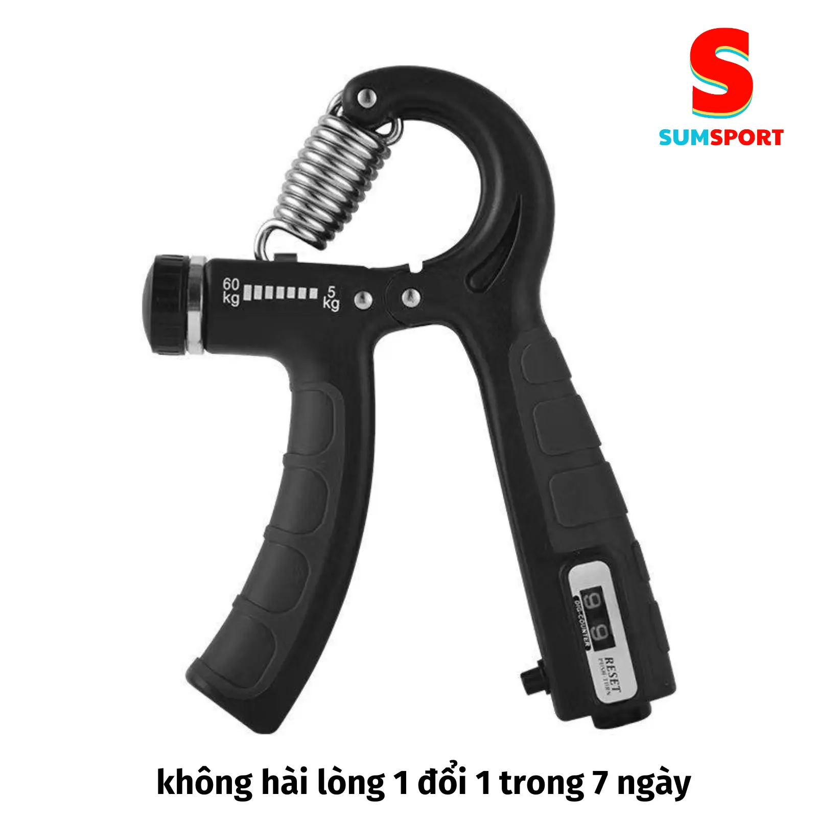 Kìm bóp tay, kìm tập cơ tay, dụng cụ tập gym có bộ đếm số và điều chỉnh lực 5-60kg hỗ trợ luyện tập tại nhà Tập Tay Tập Thể Dục