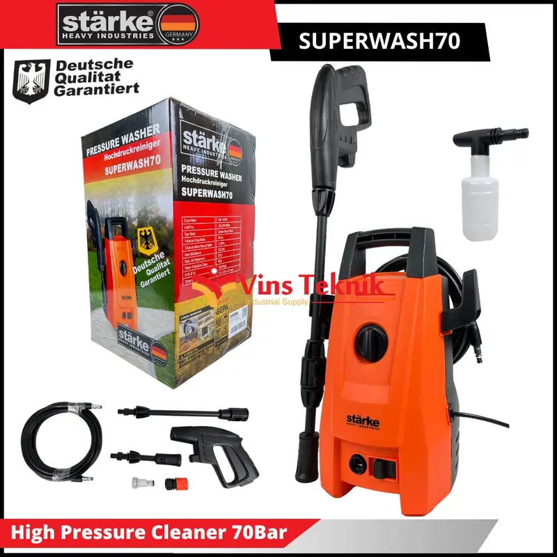 Jet Cleaner High Pressure Cleaner Cuci mobil STARKE SUPERWASH 70 0