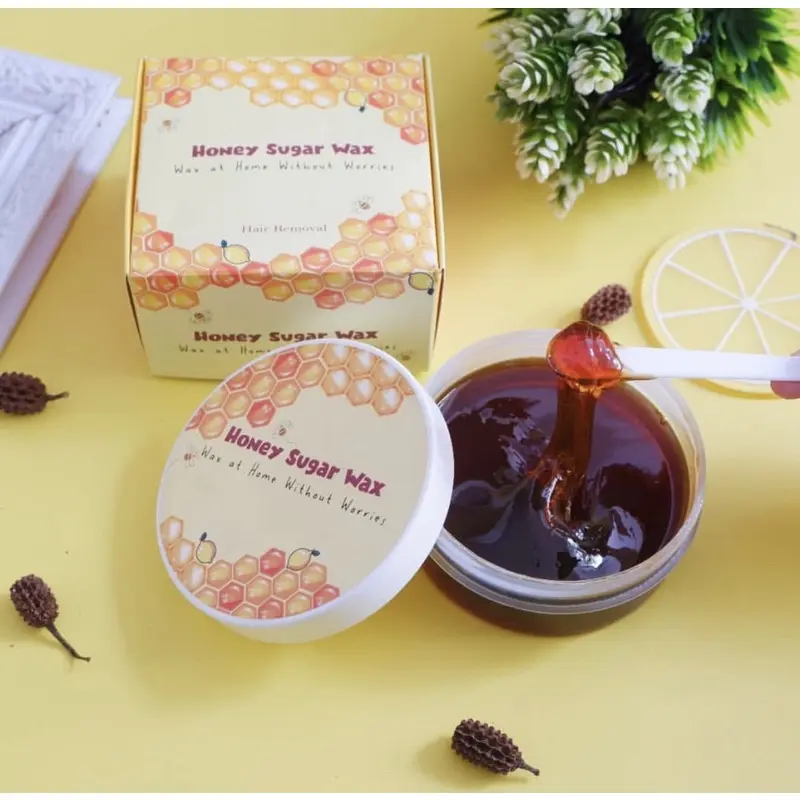 READY! MR EPPLE HONEY SUGAR WAX KIT 85ML WAXING KIT HONEY MR. APPLE EPPLE HONEY SUGAR WAXING 0
