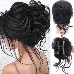 Korean Hair Clip Wig for Woman Curly Hair Ponytail Wig Date Hair Extensions Accessories