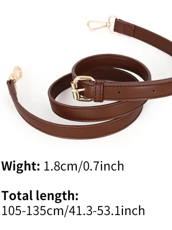 Adjustable Bag Strap, Fashionable Bag Strap for Women's Handbag, Casual Trendy Versatile High-quality Daily Commuting Bag Strap for Women & Girls 1