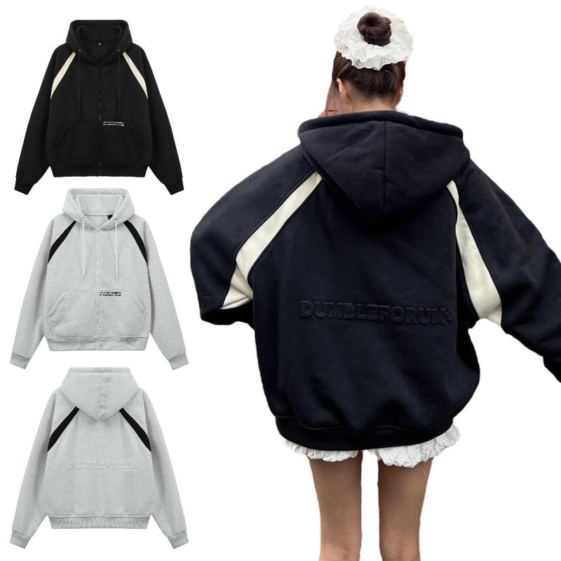 Áo khoác hoodie zip BOXY dập nổi có túi trong Unisex Nam Nữ - 22Nastore