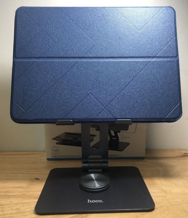 Product Introduction of Giá đỡ máy tính bảng, Ipad quay 360 Độ Màu xám 1