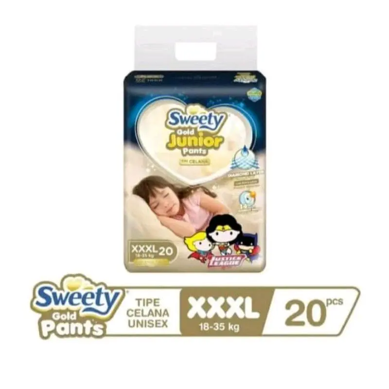 Sweety gold junior night pants xxxl20(18-35kg) 0