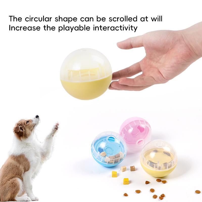 Pet Food Leakage Ball Toy, 1 Piece Pet Food Dispenser Ball, Pet Interactive Toy, Dog & Cat Accessories, Dog & Cat Toys 3