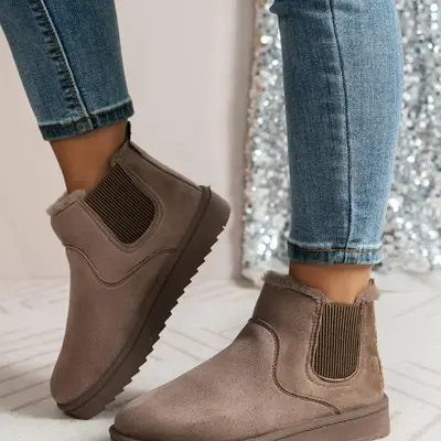 Comfy brown boots best sale