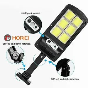 CL-180 Lampu Tenaga Surya Solar Street Light 48 cob LED Outdoor