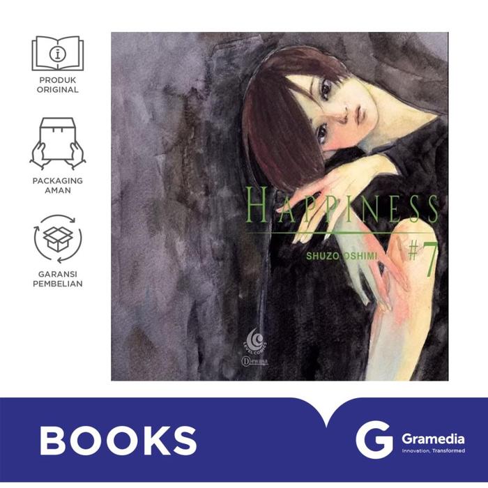Gambar Level Comic: Happiness 07 ( SHUZO OSHIMI ) dari Gramedia Kota Administrasi Jakarta Barat Tokopedia