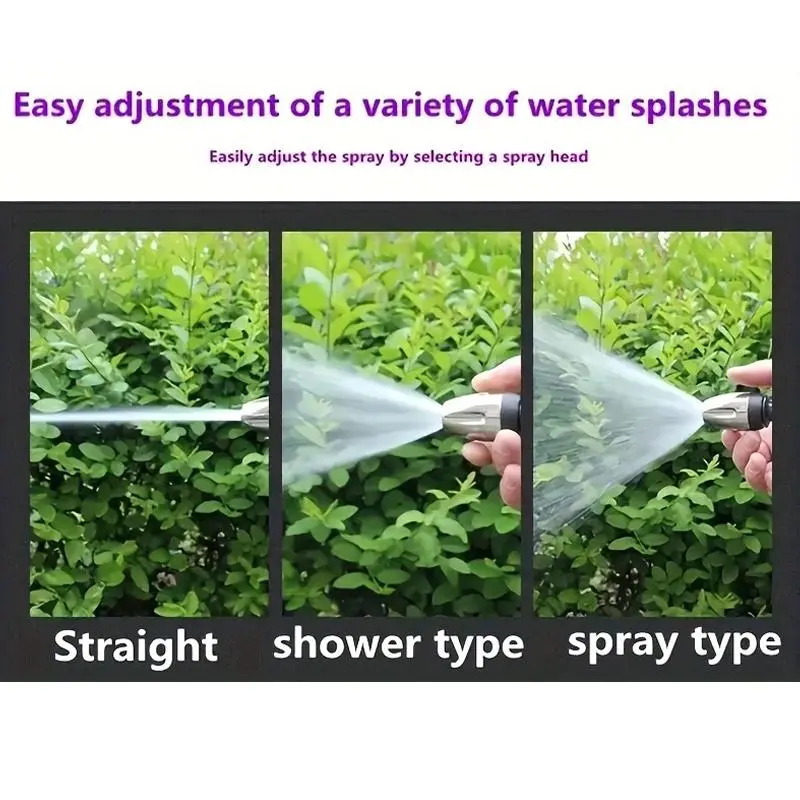 High Pressure Washing Tool with Foam Cannon, Adjustable Nozzle Car Wash Kit, Portable Pressure Washer for Garden, Patio, Driveway Cleaning 2