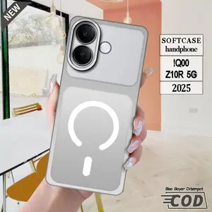 Casing Hp Kompatibel Untuk iQOO Z10R 2025 - Softcase Pro Camera Case Hologram Case Lucu Case Unik Case Keren - Silicone Protector Pelindung Kamera Aksesoris Hp Bisa Cod Selikon Silikon