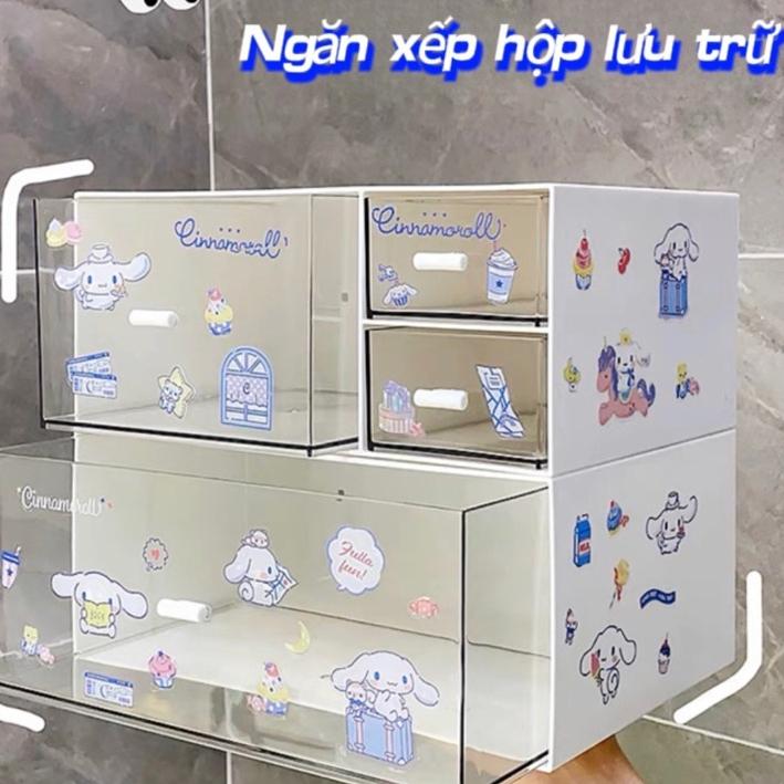  Kệ tủ đựng đồ đa năng mini để bàn có ngăn kéo trắng xếp tầng kệ  muji tủ học tập  cho học sinh khay  đựng 