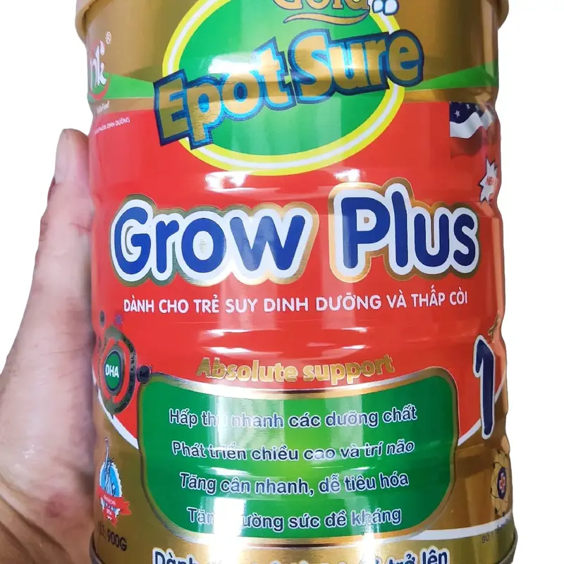 Sữa tăng chiều cao Epotsure lon 900g 0