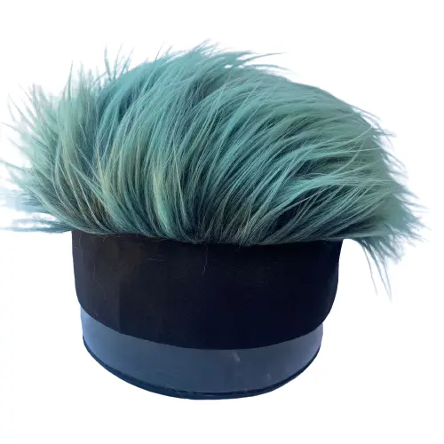 Topi rambut wig pria cosplay Bulu Korea Dewasa Anime 7