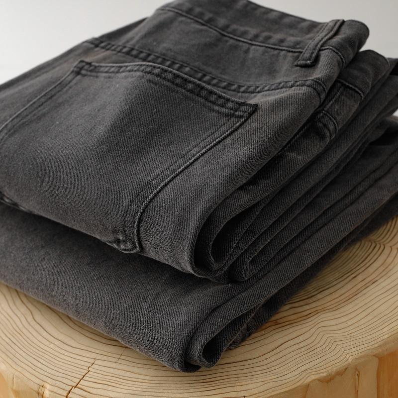 Product Introduction of Celana Jeans Pria Oversize Celana Panjang Pria Dewasa  Kulot Casual Hitam Straight Jeans Jumbo Celana Jeans Putih Wide Leg Pants Biru Baggy Boyfriend Pants Korean Style Denim Warna Blue Basic Promo Black s m l xl xxl xxxl 16