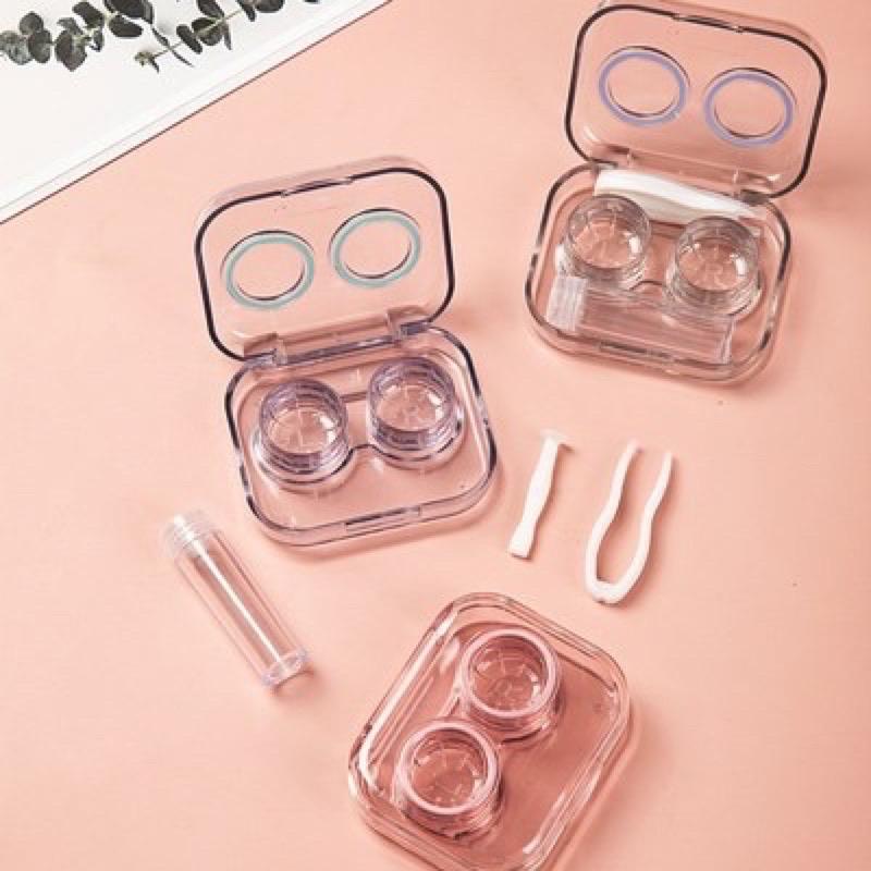 Mini Travel Kit Transparant / Tempat Softlens 0
