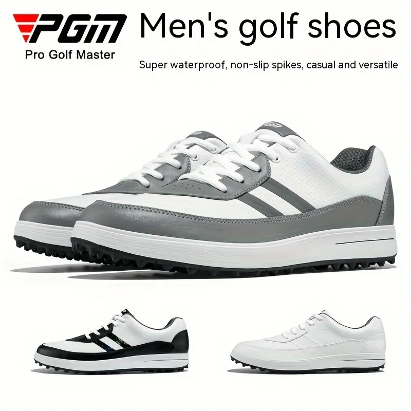 [PGM] Men's Professional Golf Shoelace Nail Comfortable Non-Slip Lace-up Sneaker Xz299