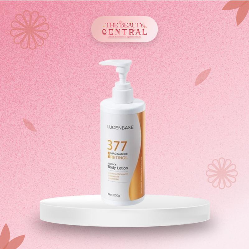 KEM DƯỠNG BODY LUCENBASE 377 NIACINAMIDE + RETINOL 250G