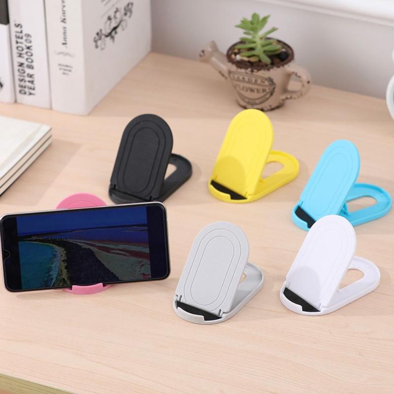 Product Introduction of 2pcs Portable Mini Mobile Phone Holder Foldable Desk Stand Universal  Adjustable Phone Holder 4