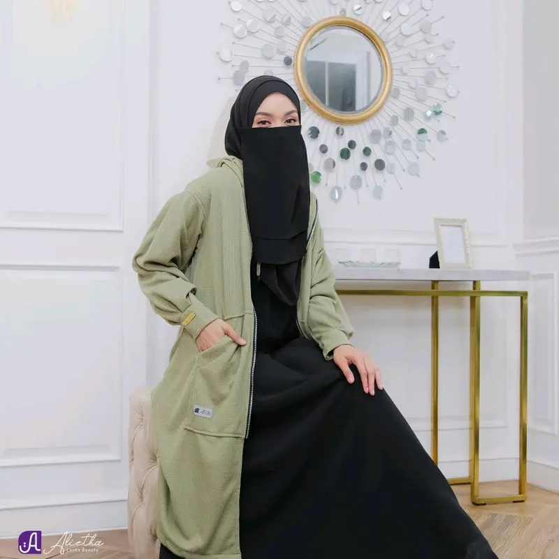 Fathiyah Outer Poliester Polos 5