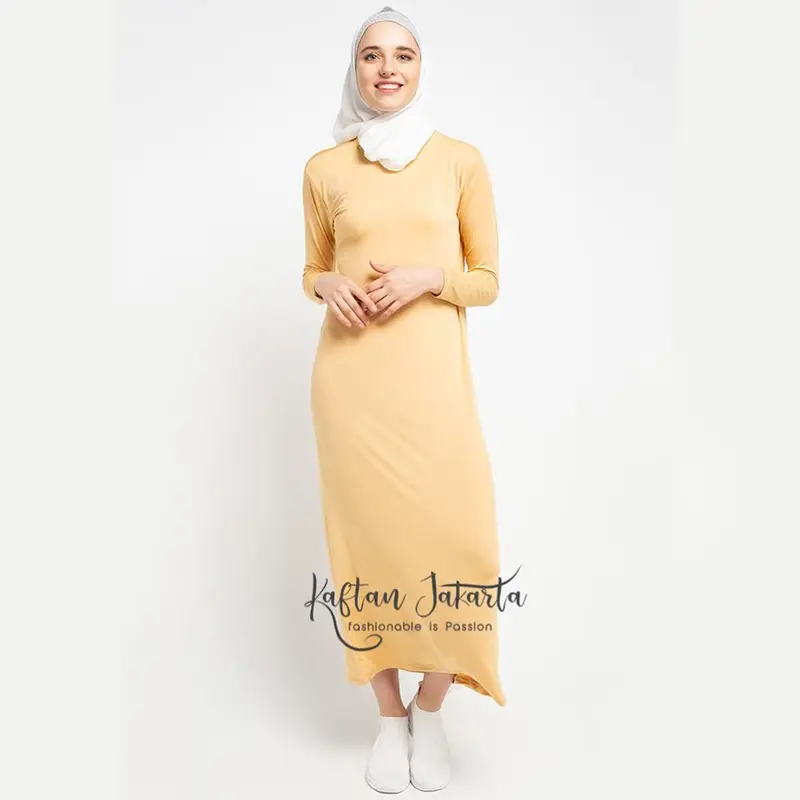 Kaftan Jakarta - Inner Manset Dalaman Kaftan Model Dress Strech Lentur Fit to Jumbo 2