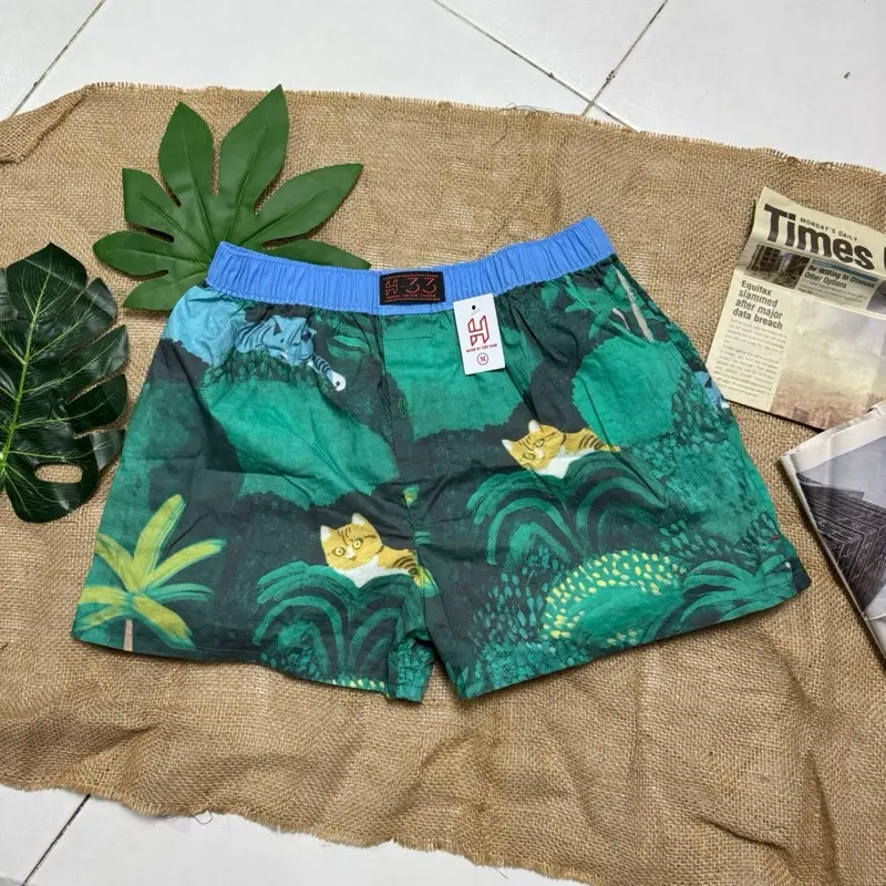 Combo 3 quần đùi nam H33 (loại 1) - Chất vải kate mềm, nhẹ, co giãn thoải mái - Menswear, size 43kg ~ 95kg _