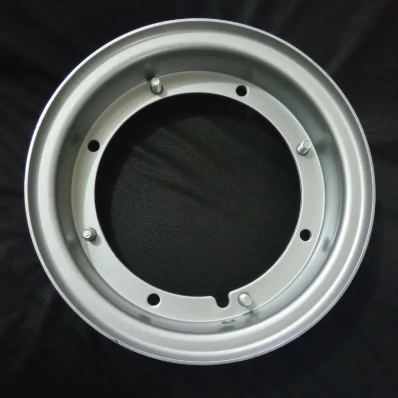VELG PELEK MODEL STANDAR VESPA SUPER PS RING 8 SILVER