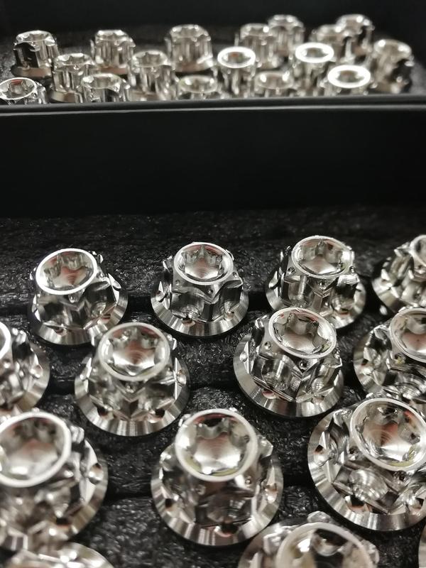 ỐC SALAYA SIZE 8LI ĐẦY ĐỦ SIZE CHO CÁC DÒNG XE MÁY INOX 304 6