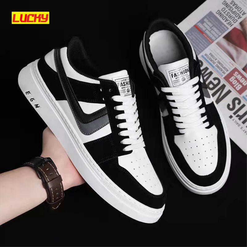 Giày Thể Thao Nam Cổ Thấp EGM 9102, Giày Nam Quảng Châu Phong Cách Trẻ Dễ Phối Đồ Shoes Sneaker 0