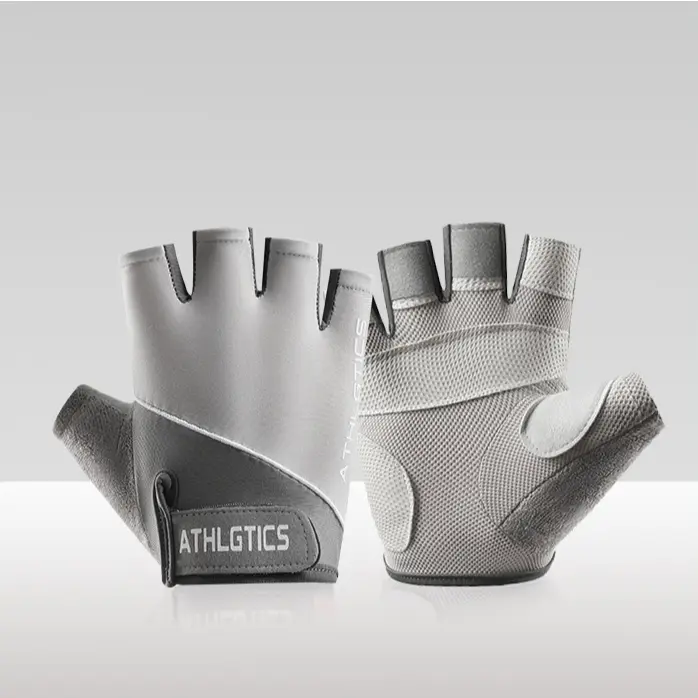 Sarung tangan Olahraga 1813 Anti Slip Breathable Half Finger Gloves