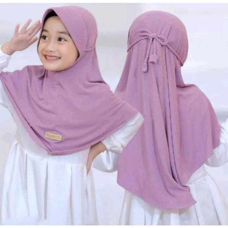 Hijab Anak Instan MILEA M PET TALI ROPEL FLOWSI TK USIA 4- SD 12 TAHUN ALL ONE SIZE Jilbab Instan kepang ulir Jersey Premium Pusat Grosir Kerudung Sekolah Paud Tk Sd Best Seller dadishope12 qasimahijab dadishope12 fashion