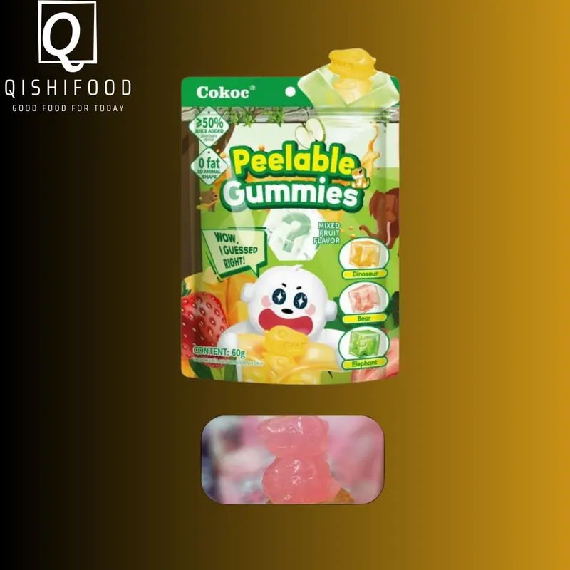 [Combo 7 + Quà ] Kẹo Dẻo Bóc Vỏ 3D Bobo Trái Cây Ít Đường hằng du mục - Snack Ăn Vặt Nội Địa Trung Kẹo Chua Food Candy kẹo dẻo bóc vỏ Socola Sô Cô La Thức Ăn kẹodẻo bócvỏ convoi hằngdumục kẹobócvỏ rot nuoc mieng kẹo dẻo  hằng du mục kẹo  deo kẹo  dẻo quý 5
