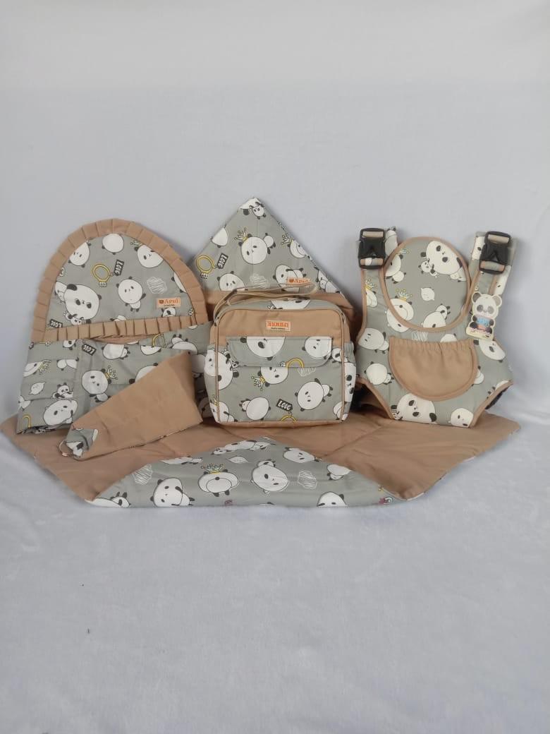 Product Introduction of Paketan Hemat 4 in 1 Gendongan Samping Renda, Gendongan Depan, Selimut, Tas Kecil Bayi Balita Cewek Cowok   Perlengkapan Bonceng 2