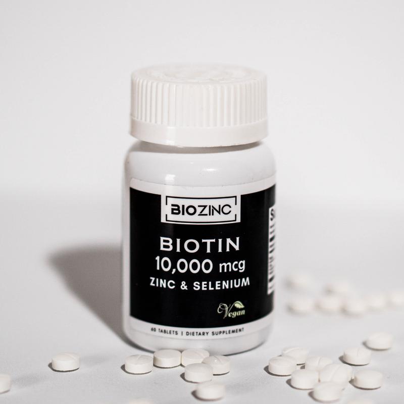 BIOZINC (BIOTIN 10.000mg + zinc dan selenium) 60 tabs - Shop | Tokopedia