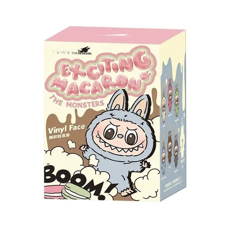 POPMART Bubble LABUBU Heartbeat Macaron Vinyl Blind Box Figure POPMART Bubble LABUBU 20250304