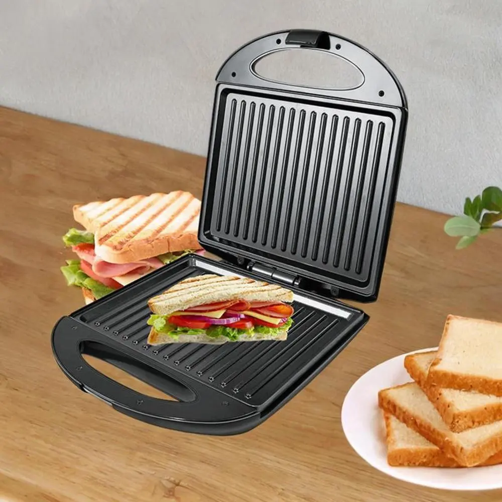 Panini Press Grill Bread Baking Machine for Cheese Sandwiches Breakfast