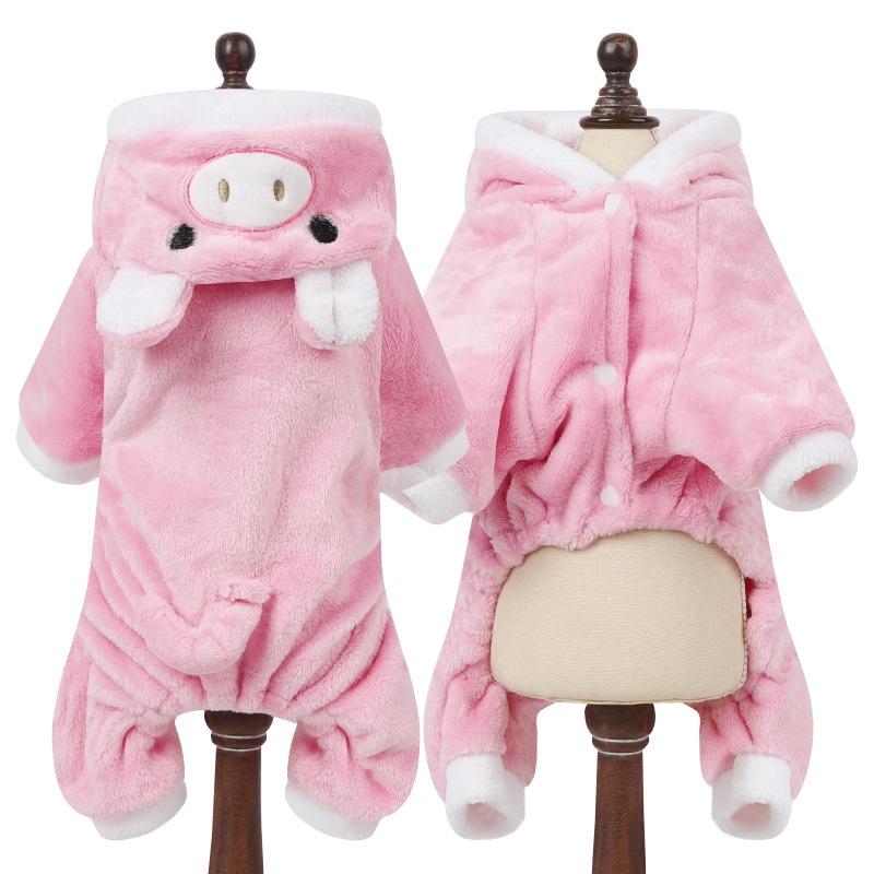 Product Introduction of Quần áo cho chó cưng, Chất liệu lông cừu mềm mại và ấm áp, Thích hợp cho chó và mèo, Áo liền quần cho chó Nhỏ Áo Hoodie cho chó Con và mèo, Áo khoác trang phục Chihuahua Yorkshire 19