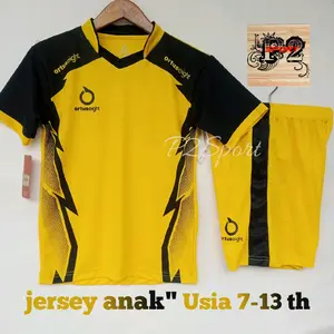 (cod) baju stelan futsal/ jersey sport/ Set pakaian olahraga junior Uniseks Setelan Anak Outdoor