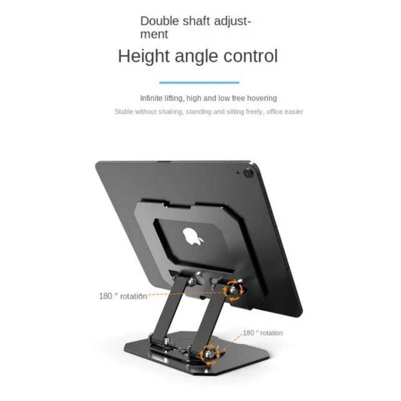 Tablet Stand Holder Rotation 360 Aluminum alloy For Tablet /HP/iPad/Redmi/Xiaomi/Samsung 2