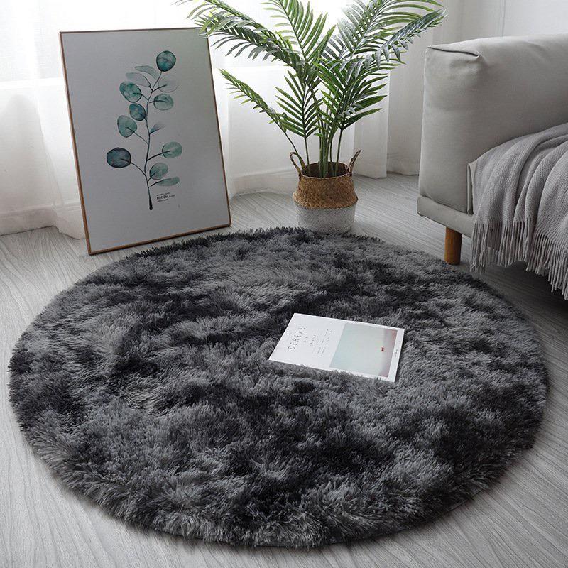 Product Introduction of Thảm Lông Tròn, Thảm Trang Trí Phòng Khách, Phòng Ngủ ( ĐƯỜNG KÍNH 1M ) 8