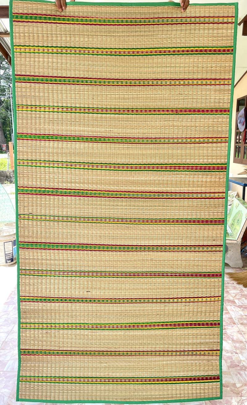 Product Introduction of เสื่อทอมือวัสดุจากธรรมชาติสินค้าจากชุมชน (ต้นผือ)หรือภาษากลางเรียกกกสามเหลี่ยม 13