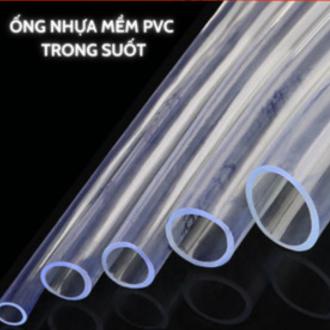 Ống nhựa dẻo PVC trong suốt size nhỏ