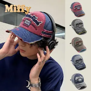 Topi Baseball Cotton Jeans Pria & Wanita / Topi Musim Panas Trendy Gaya Baru - Baseball Cap Fashion Import